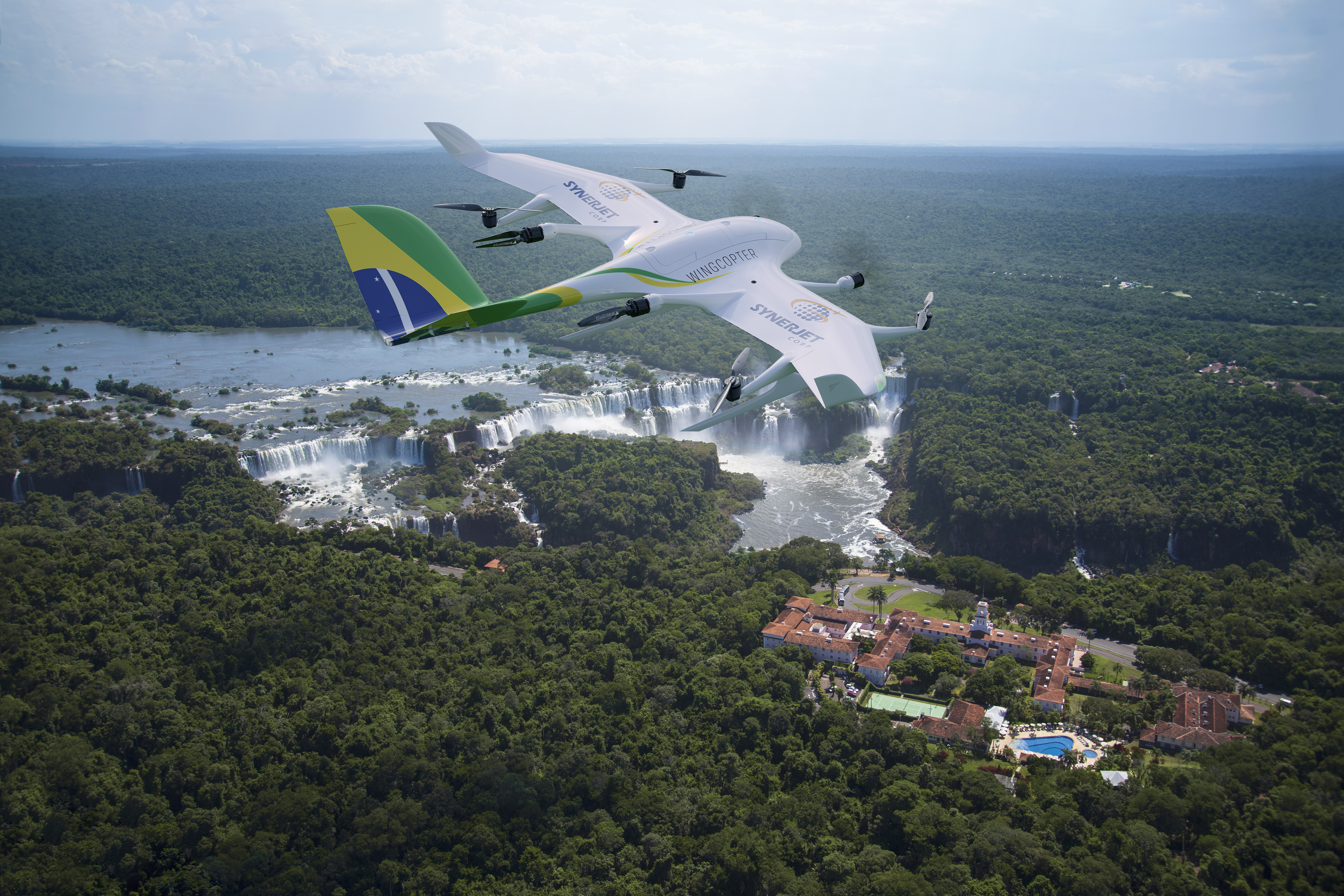 The Belmond Hotel das Cataratas at the Iguazu Falls on the border of Argentina and Brazil